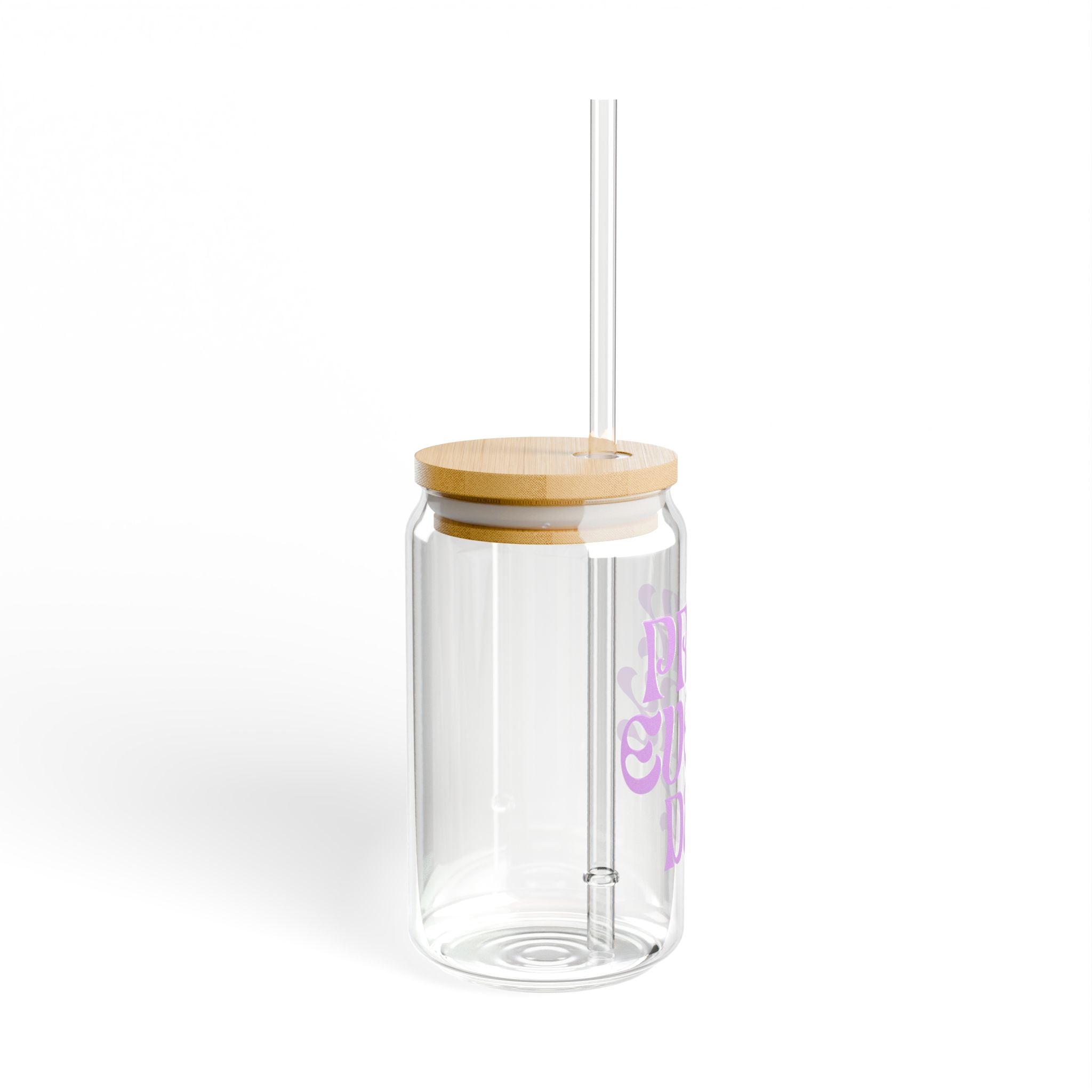 Pray Every Day Sipper Glass