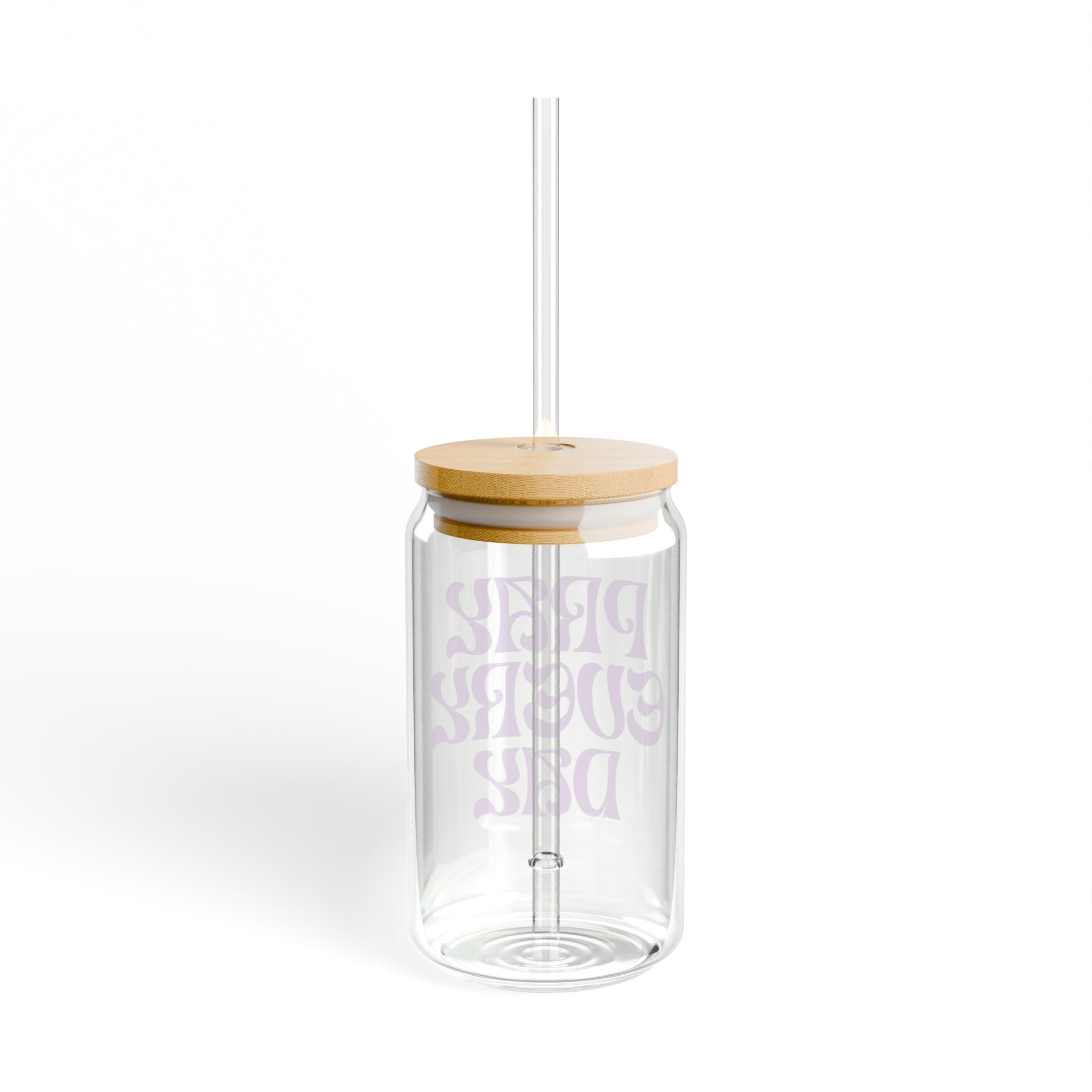 Pray Every Day Sipper Glass